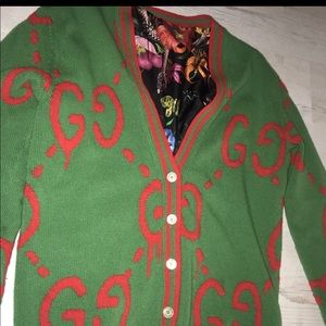 !!!!*ISO GUCCI GHOST REVERSIBLE CARDIGAN*!!!!